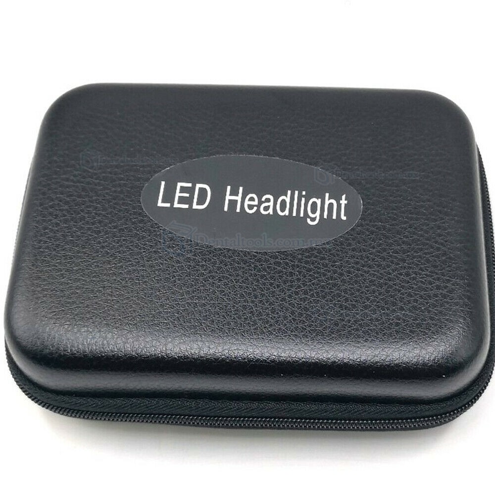L&aacute;mpara frontal LED dental inal&aacute;mbrica de 3W con filtro &oacute;ptico para lupas